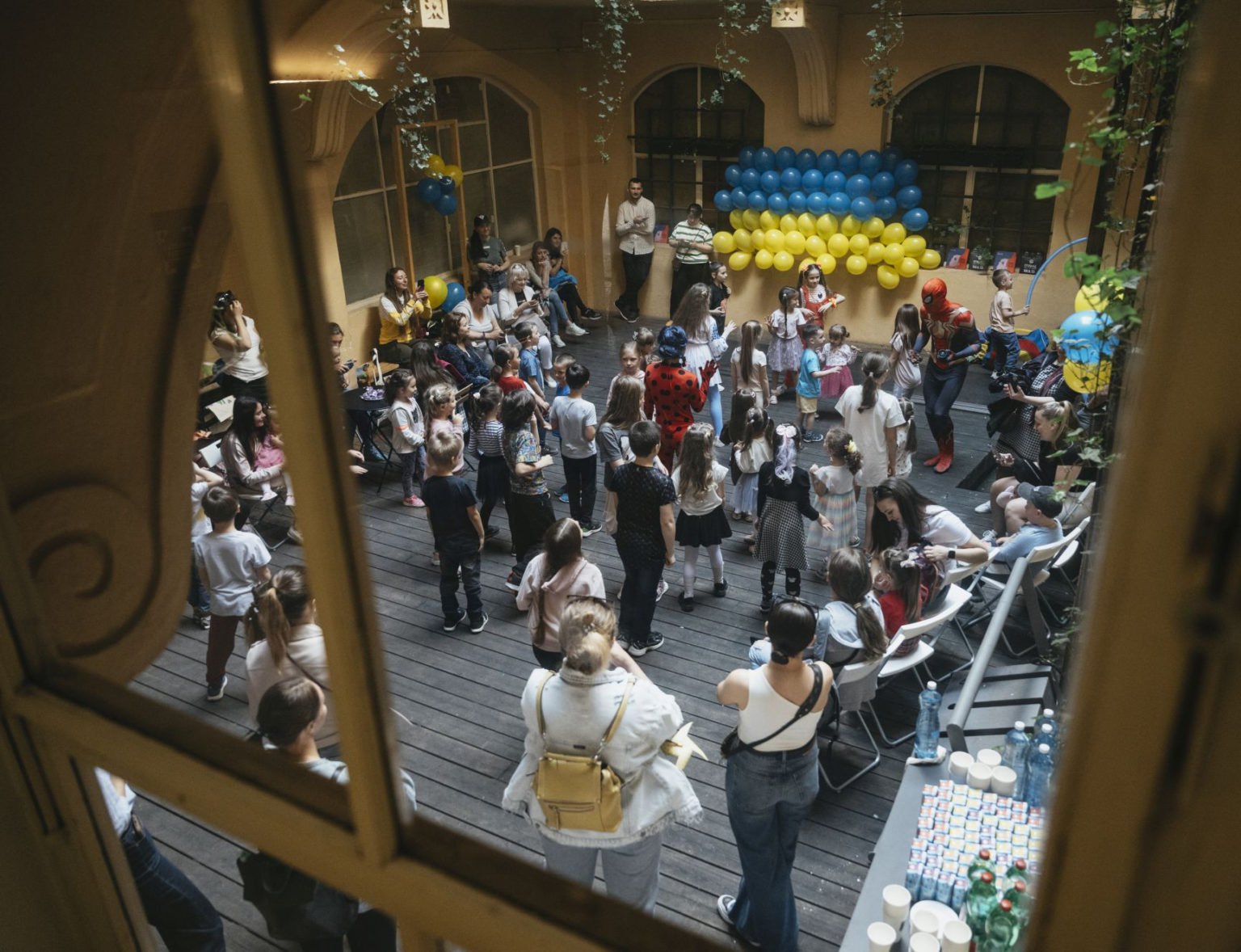 Children’s day for Ukrainian kids at the Svitlo center in Prague’s Old Town, 2025