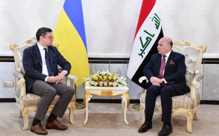 Ukrainian foreign minister visits Iraq first time since 2012