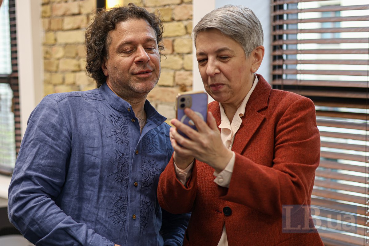 Professor at the National Academy of SBU Orysya Demska and owner of Termopal, founder of the Association of Furniture Exporters of Ukraine Mykola Viknyanskyy