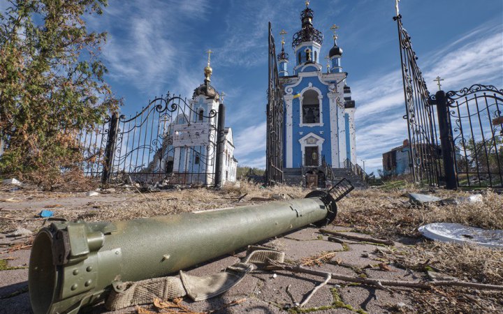 UOC-MP churches destroyed by Russia number hundreds