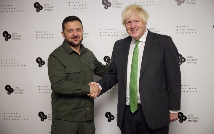 Johnson meets with Zelenskyy in Kyiv