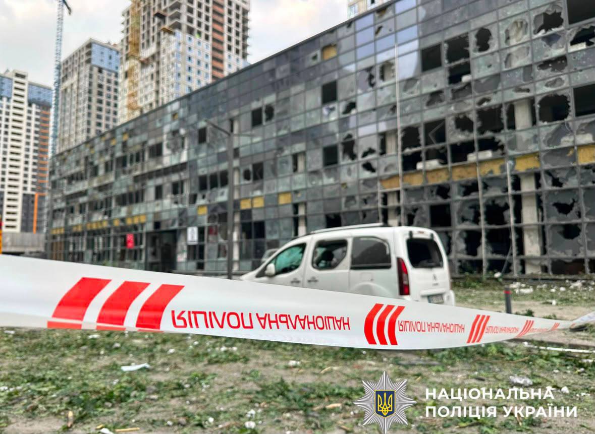 The aftermath of the shelling of Kyiv, 6 July 2026