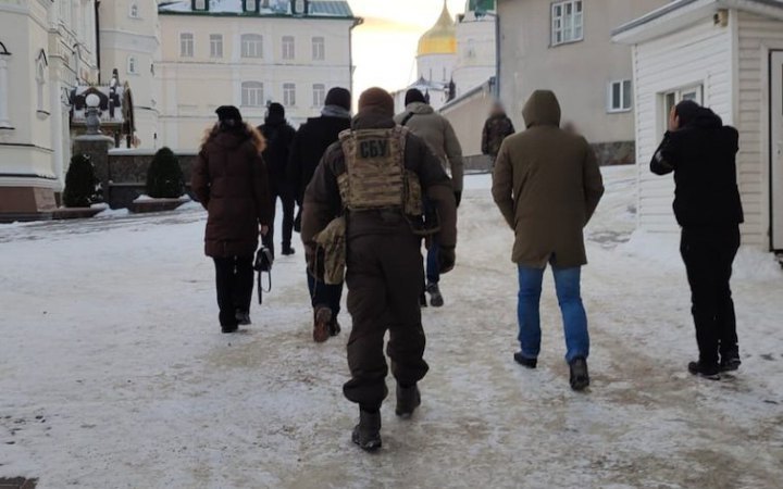 SBU searches Pochayiv Lavra: clergies question sovereignty of Ukraine, insult Jews (update)