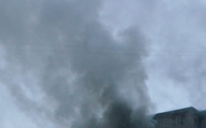 A military unit is burning in the Bryansk region of the russian federation