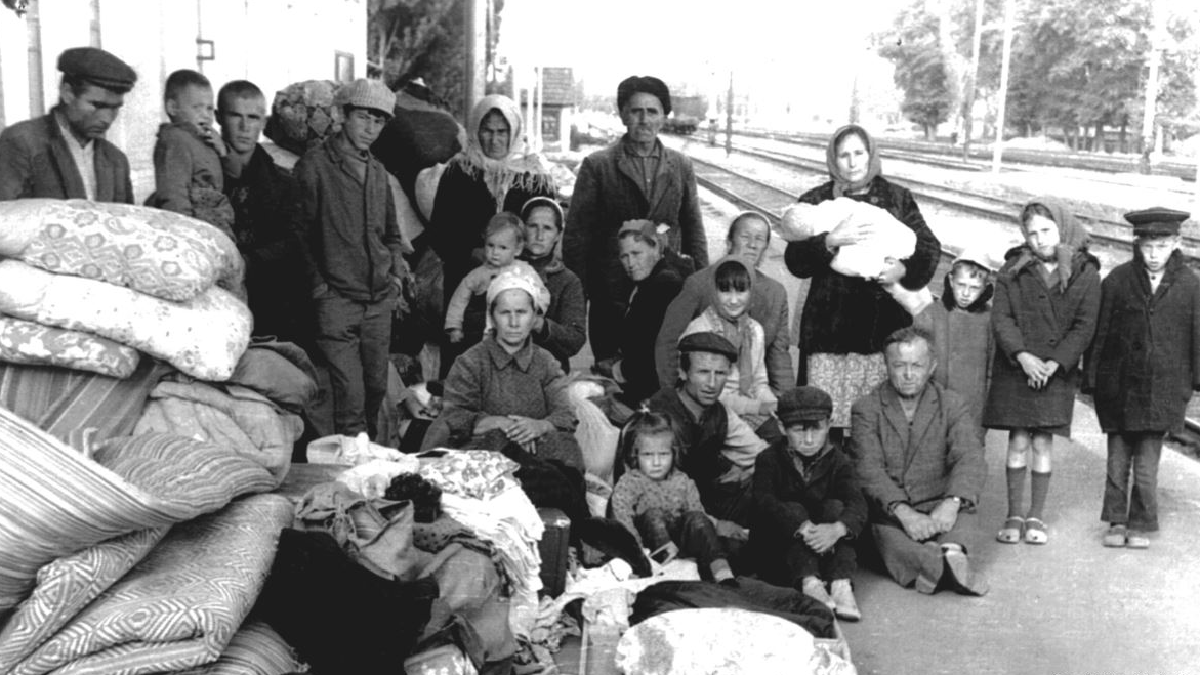 Deportation of Crimean Tatars on 18-20 May, 1944.