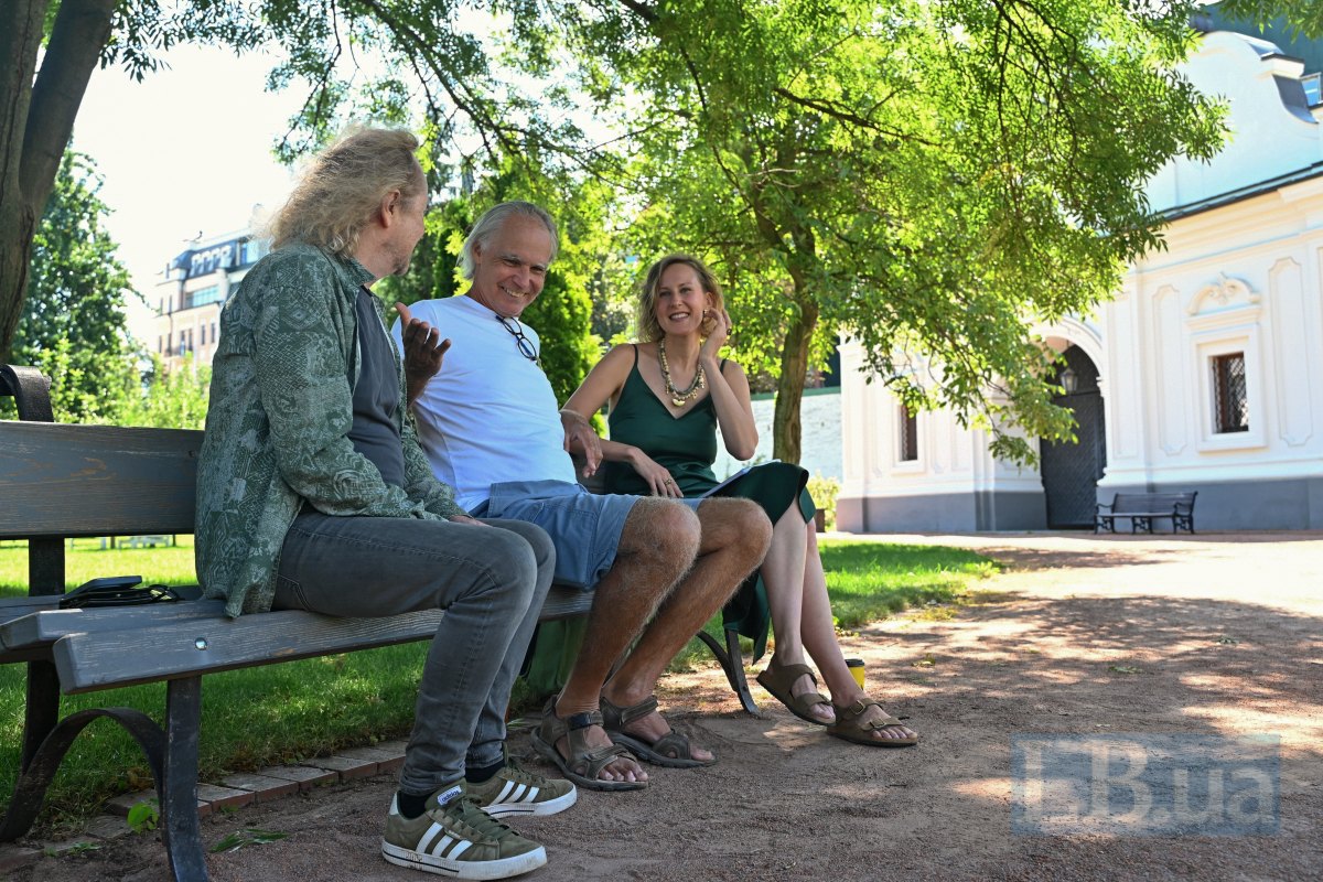 Lakki Patey, Øystein Sevåg and Kateryna Hladka