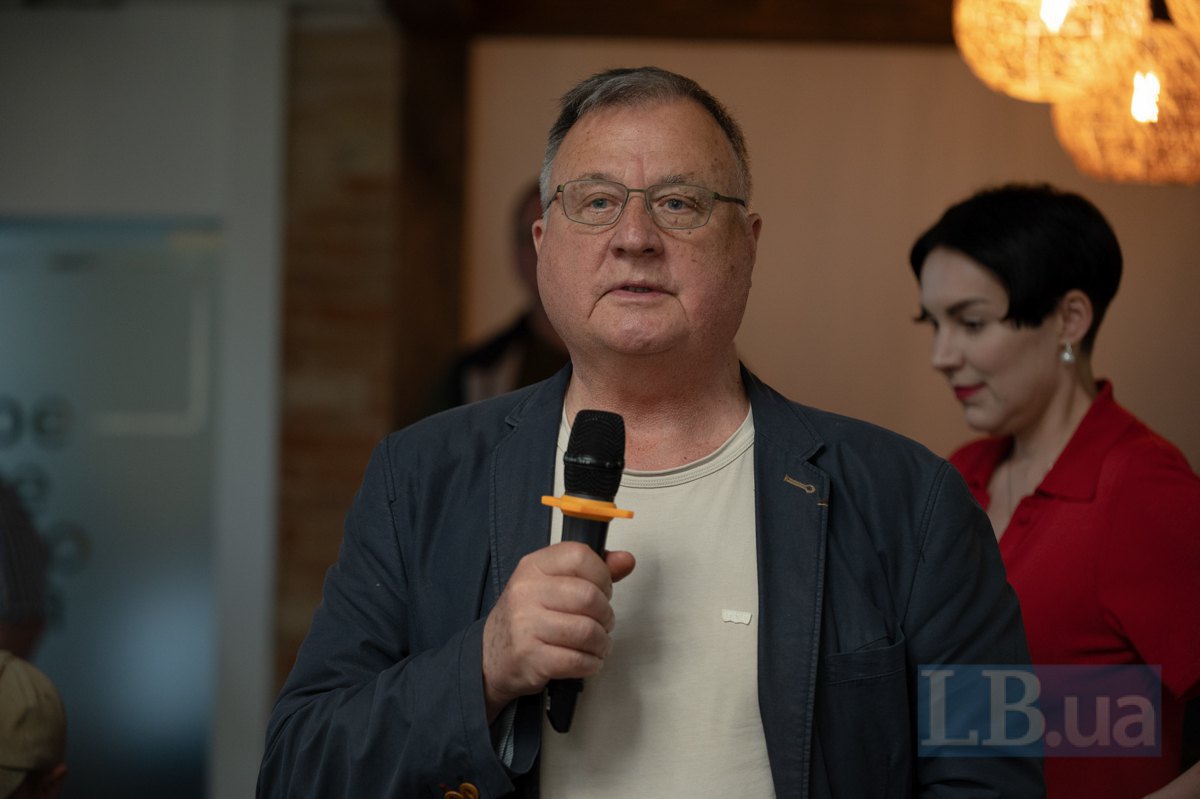 The philosopher and academic, Dr Yevhen Bystrytskyy