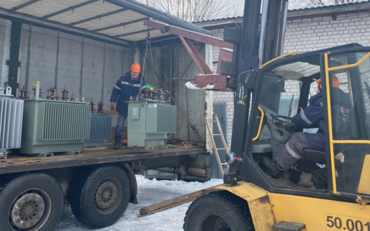 Lithuania donates transformers for Chernihiv Region
