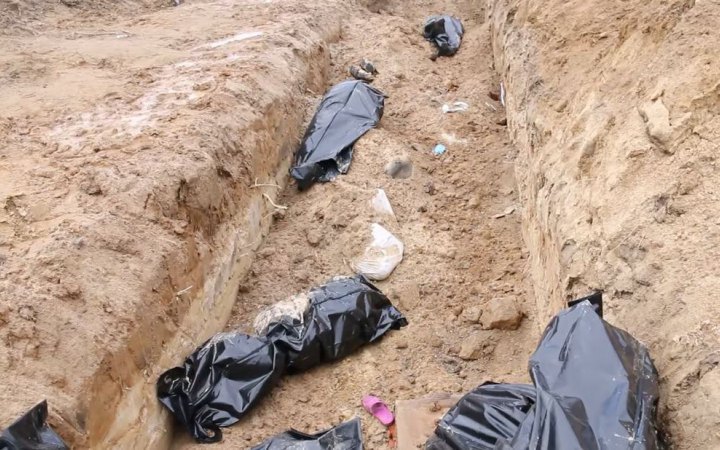 Another burial of executed civilians found near Makarov, Kyiv region - National Police