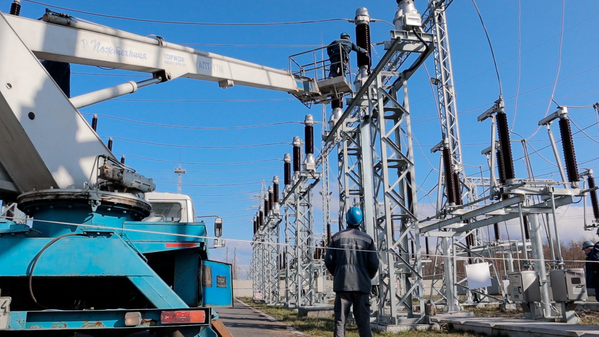 Restoration at the energy infrastructure facility in Cherkasy