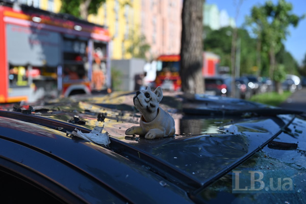 Consequences of the attack on Kyiv in the Dniprovskyy district