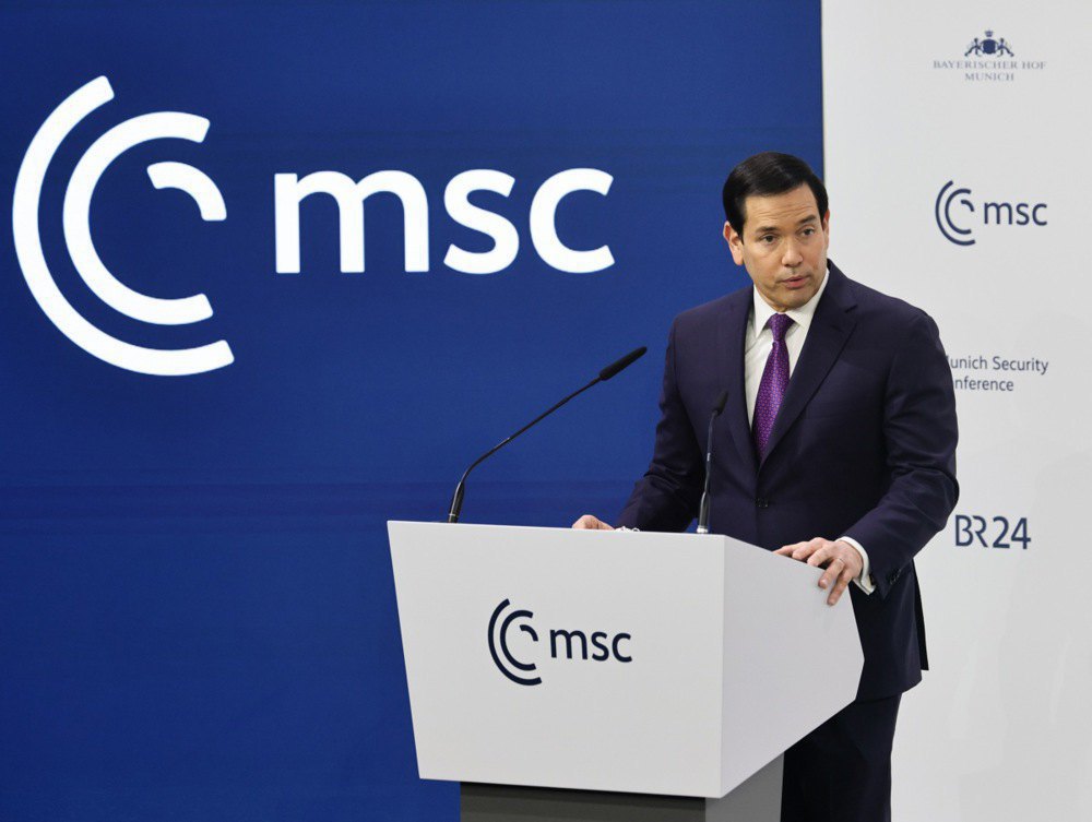 Marco Rubio speaks in Munich