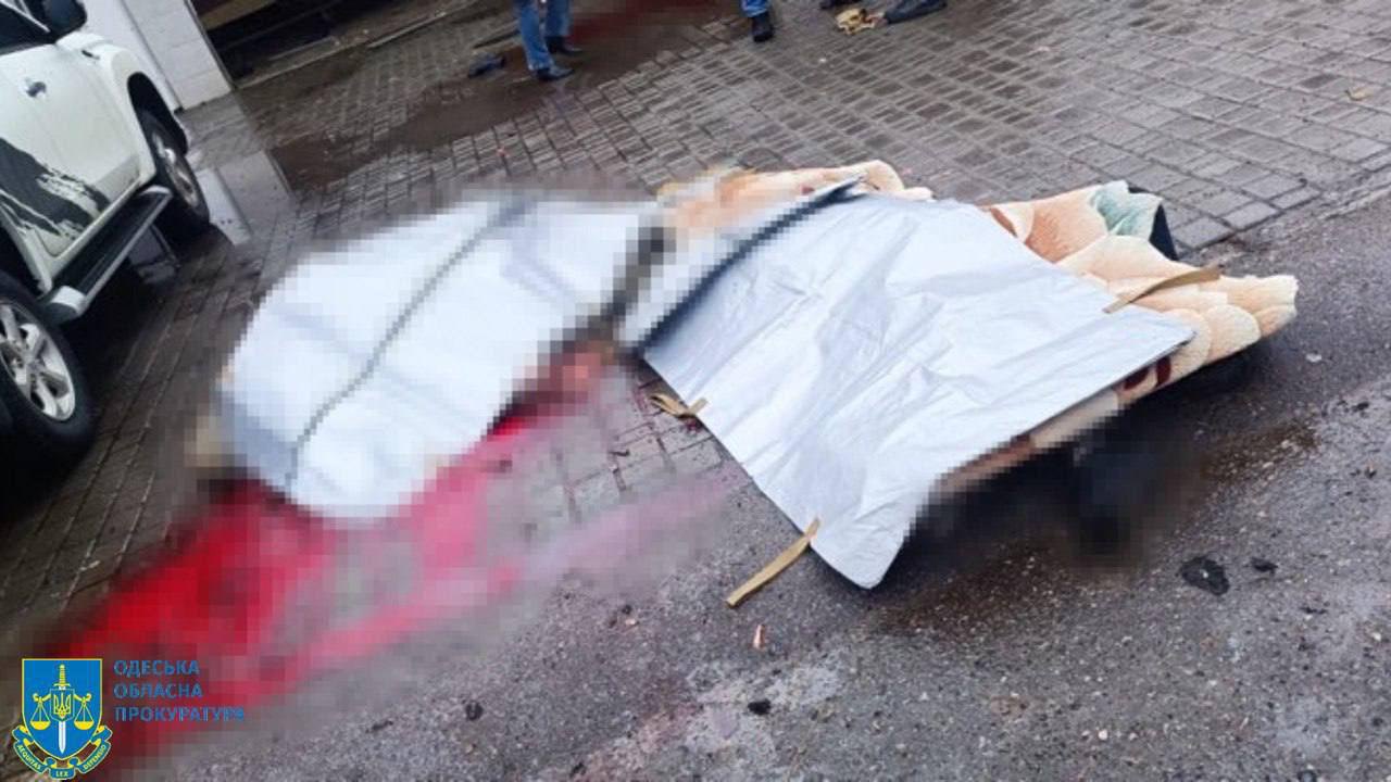 The killed as a result of attack on Odesa