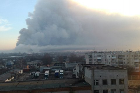 Some 20,000 evacuated from fire-hit Balakliya, suburbs