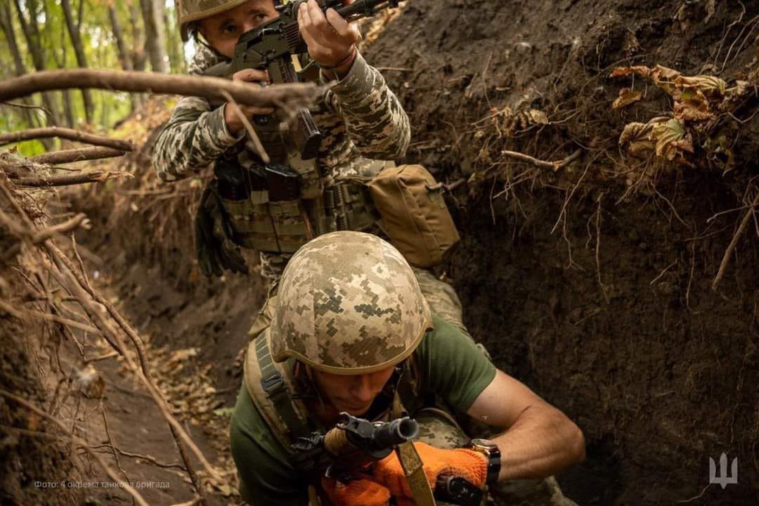 Ukrainian defenders