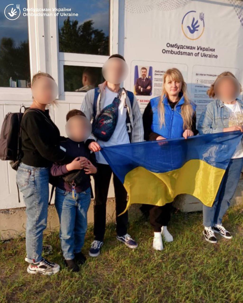 Return of Ukrainian children from Russian occupation
