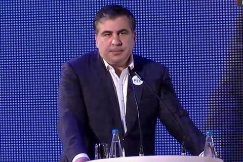 Saakashvili denies calling Ukrainian cabinet "mediocre"