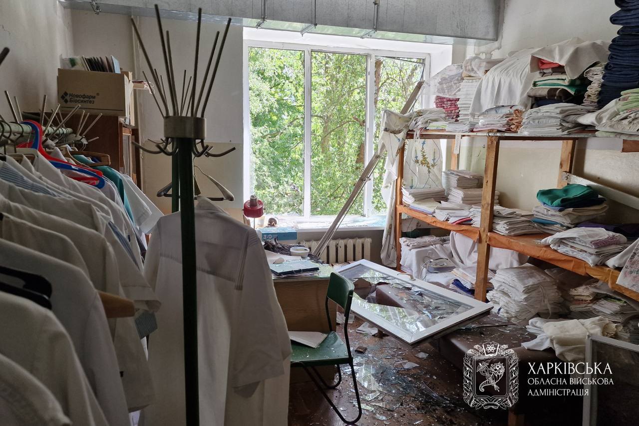 The consequences of Russian shelling