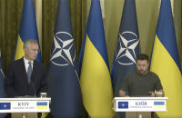 NATO Secretary General Jens Stoltenberg visits Kyiv
