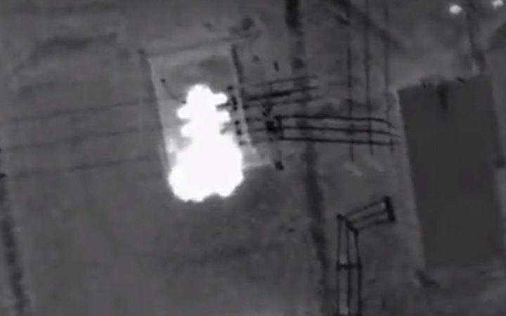 SBU targets Russian substation in Krasna Yaruga with drones