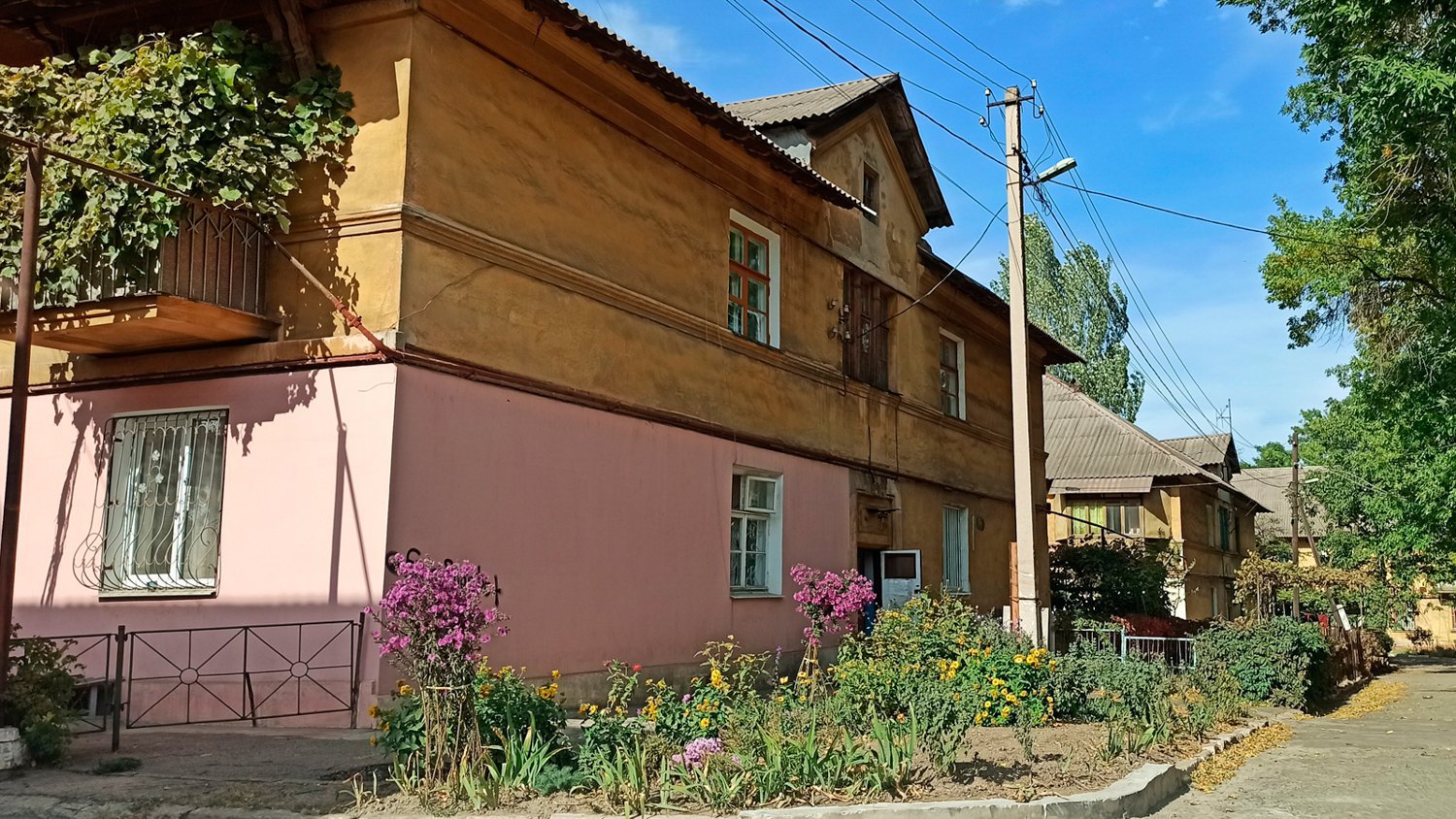 The house where Olena grew up.