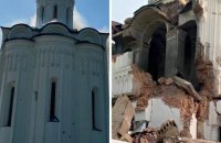 Russian troops destroyed the St. George Hermitage of the Holy Dormition Sviatohirsk Lavra, - Oleksandr Tkachenko