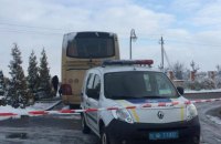 Polish bus damaged by explosion near Lviv