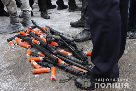 Violent scuffle at Kharkiv market over deconstruction plans 