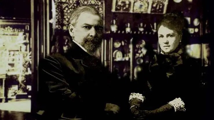 Bohdan and Varvara Khanenko