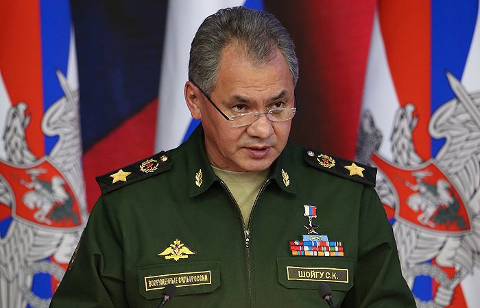 Russian Defence Minister Sergey Shoygu