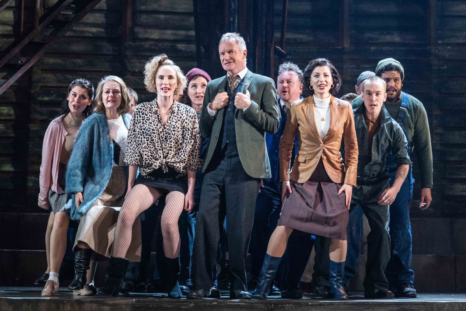 Sting in the musical <i>The Last Ship</i>.