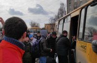 22 buses with evacuated people from Sumy have arrived in Poltava