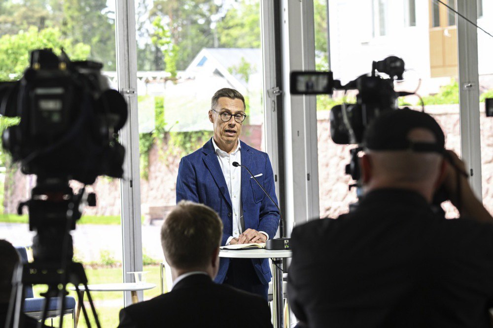 President of Finland Alexander Stubb