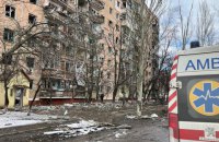 The occupiers' airstrike on civil infrastructure in Kramatorsk has killed at least two people