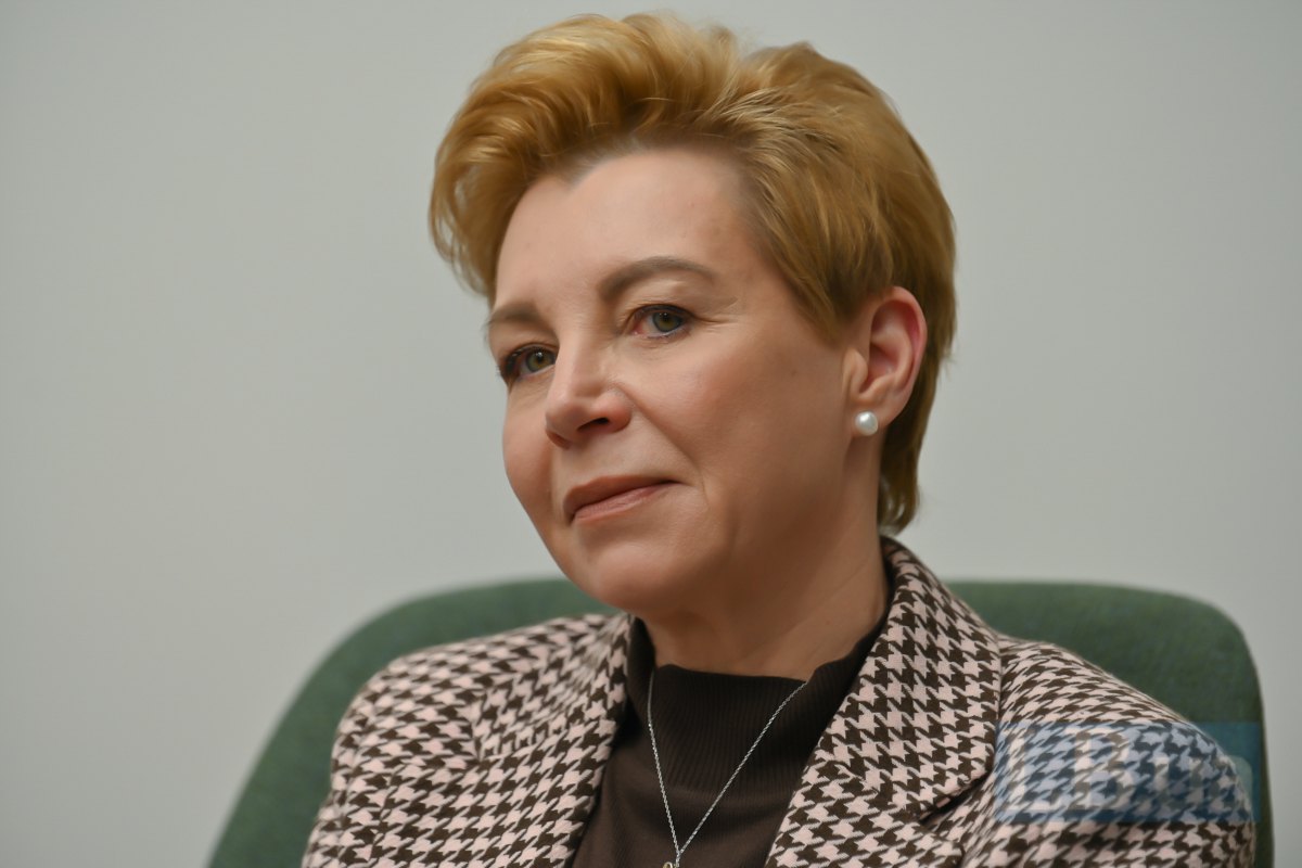 Oksana Sokolova, head of the programme <i>Facts of the Week</i>, ICTV