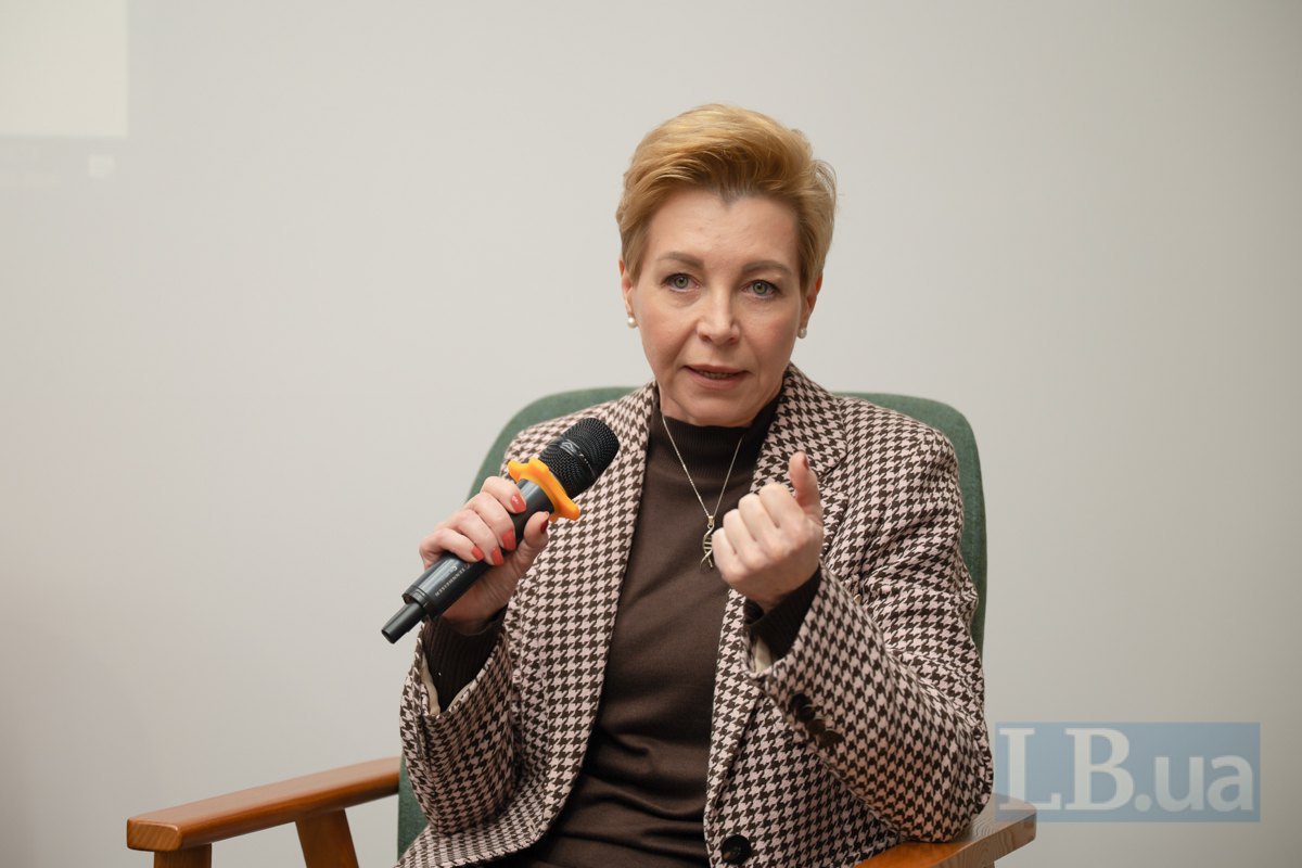 Oksana Sokolova, head of the ICTV programme Facts of the Week