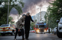 Massive Russian attack on Kyiv damages over 20 sites, one dead, injures dozens (updated)