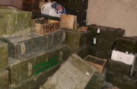 Law enforcers seize ammo from ATO zone at Dnipro-1 regiment base