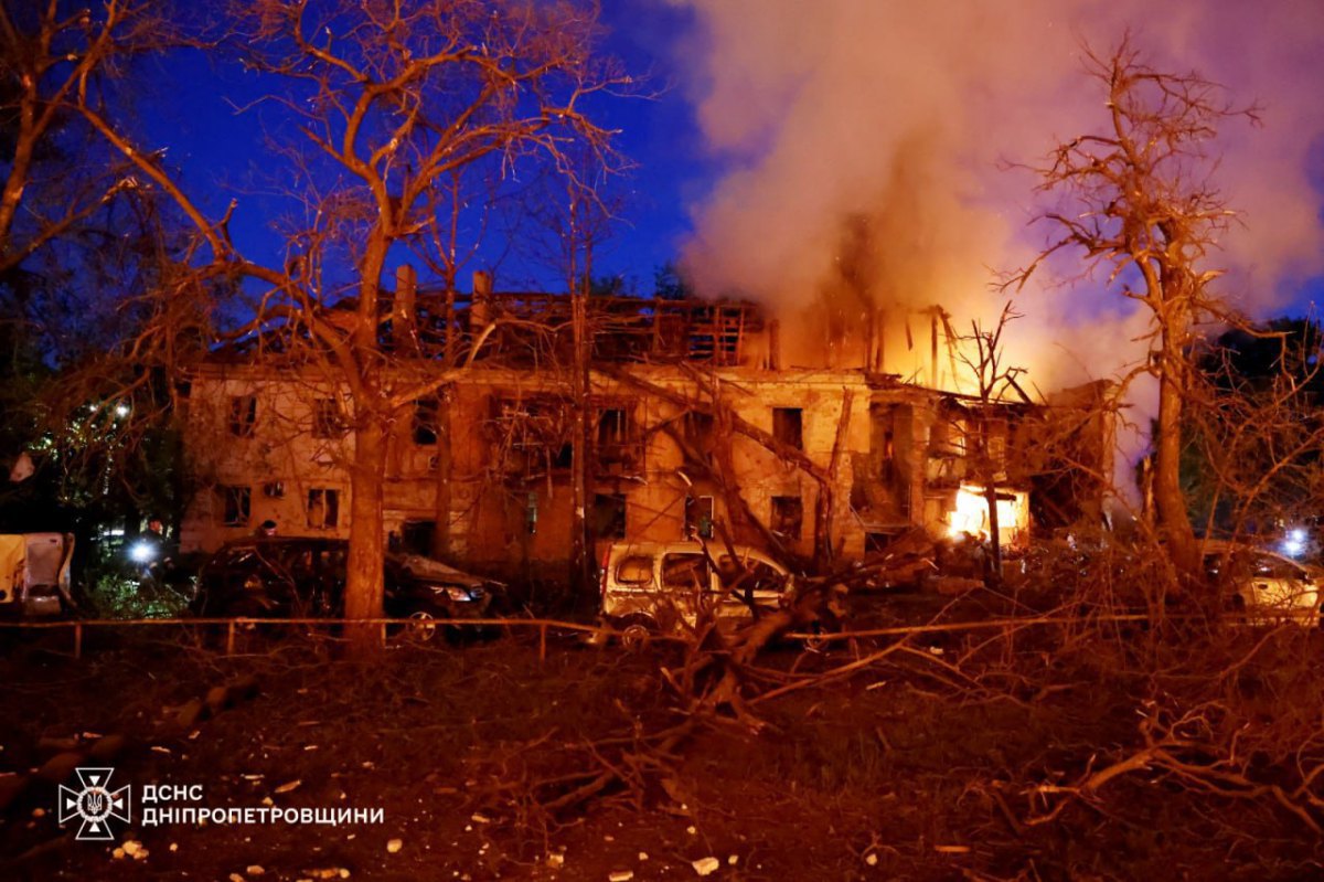 Consequences of the Russian attack on Dnipro