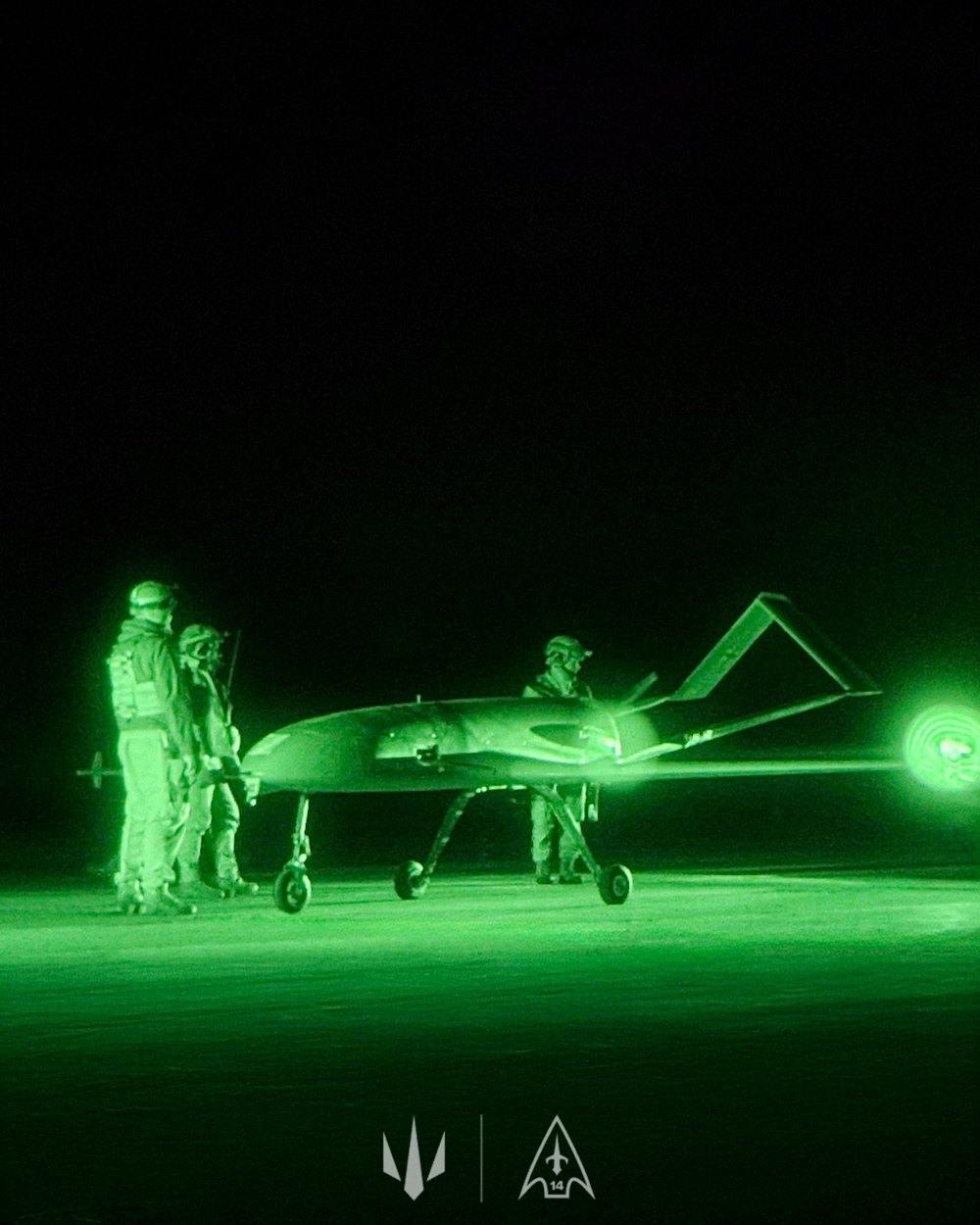 Servicemen of the First Separate Centre for Unmanned Systems of the SBS at work