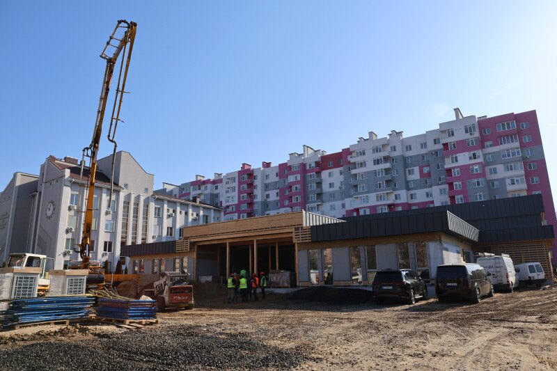  Construction of a veteran space is ongoing in Lutsk