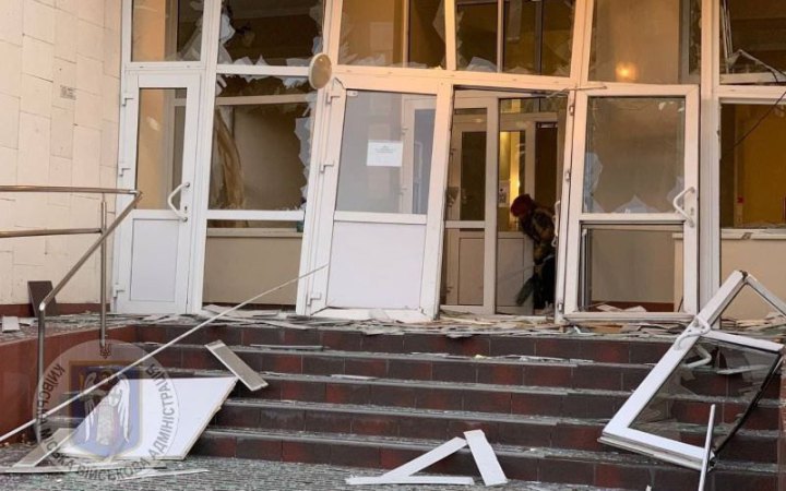 Shahed debris damages Kyiv Institute of Journalism (update)