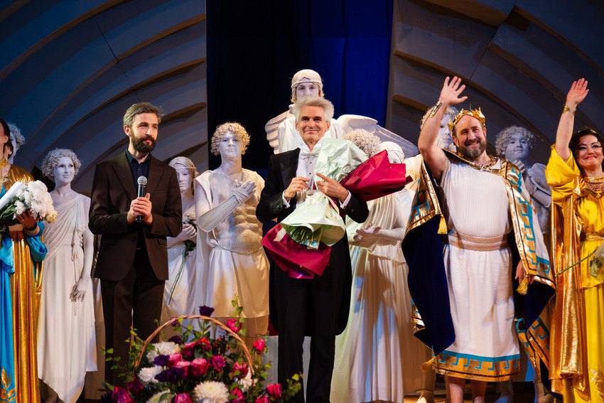 Production of the opera <i>Creonte</i> in Chernivtsi