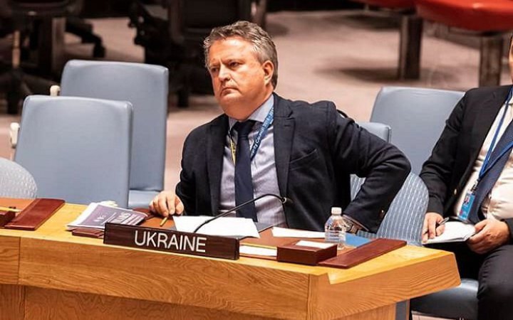 Kyslytsya on Russian resolution in UN: "We will not let rapists lecture us"