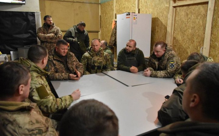 Ukraine's top brass visits Defence Forces' positions near Kupyansk