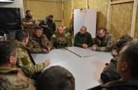 Ukraine's top brass visits Defence Forces' positions near Kupyansk