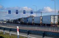 About 3,500 trucks still queue at Ukrainian-Polish border - State Border Service