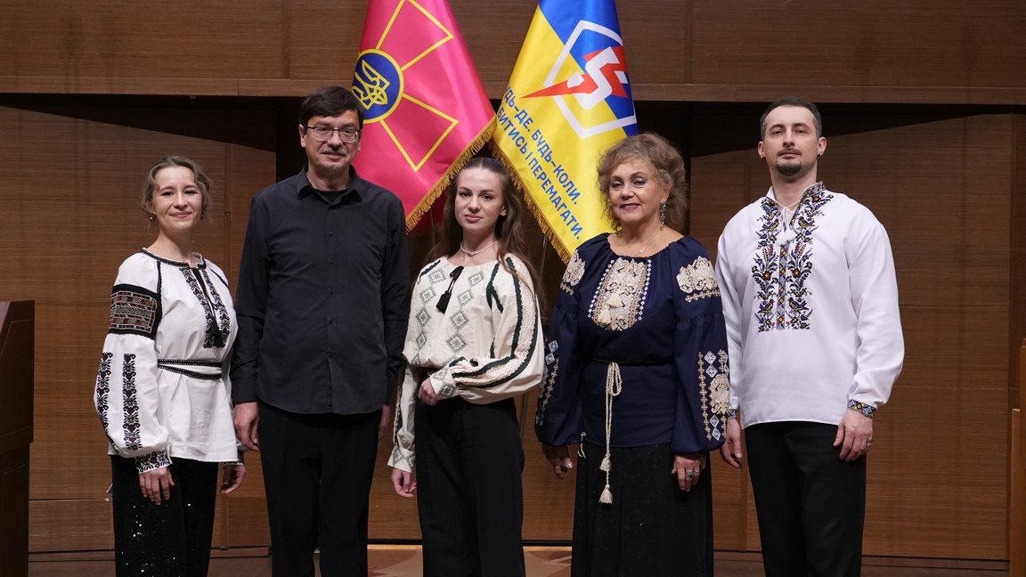 Representatives of different generations of the Ukrainian organ school