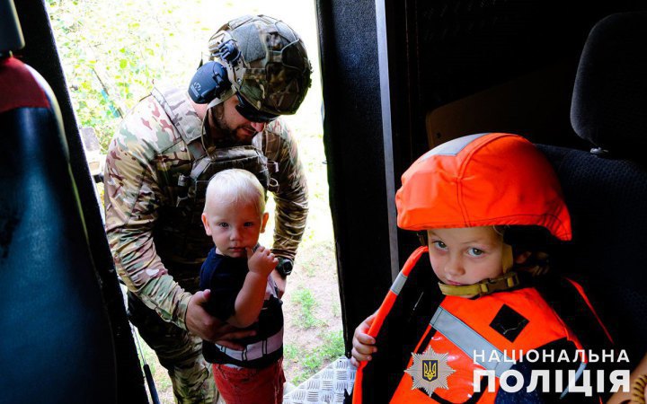 Children being forcibly evacuated from eight locations in Bakhmut, Pokrovsk districts