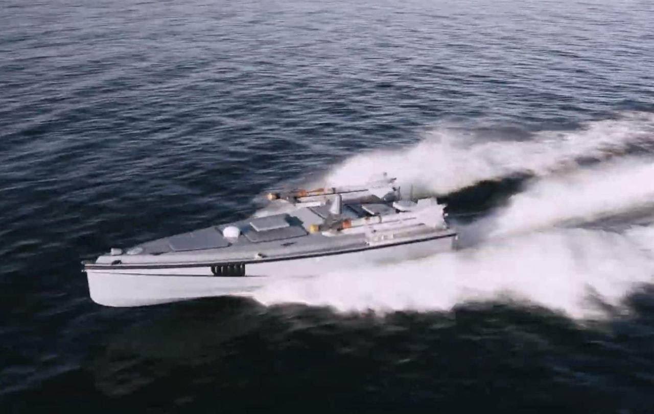 <i>Magura V7 BEC</i> armed with <i>AIM-9 Sidewinders</i> anti-aircraft missiles
